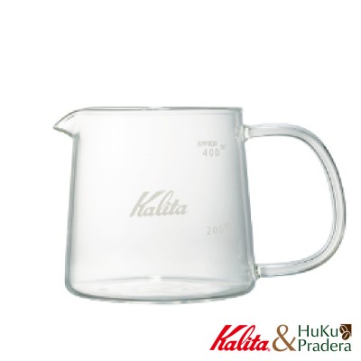 【日本】Kalita Jug400 耐熱玻璃咖啡壺(約400ml)